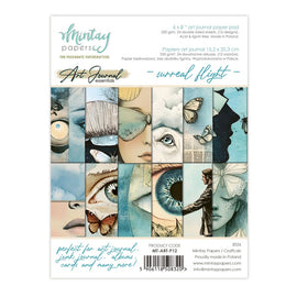**Pre-Order** Mintay - Art Journal Essentials - 6x8 Paper Pad "Surreal Flight" (ETA Beg Aug 26)
