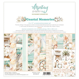 **Pre-Order** Mintay - Coastal Memories - 12x12 Paper Pack (ETA End Apr/Beg May 24)