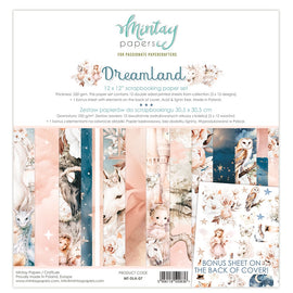 **Pre-Order** Mintay - Dreamland - 12x12 Paper Pack (ETA End Apr/Beg May 24)