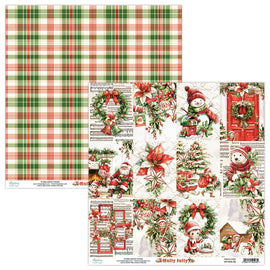 Mintay - Holly Jolly - 12x12 Paper "Six"