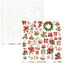 Mintay - Holly Jolly - 12x12 Paper "Cut Aparts"