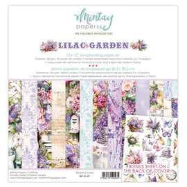 Mintay - Lilac Garden - 12x12 Paper Pack