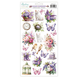 **Pre-Order** Mintay - Lilac Garden - 6x12 Paper Stickers "Elements" (ETA End Apr/Beg May 24)