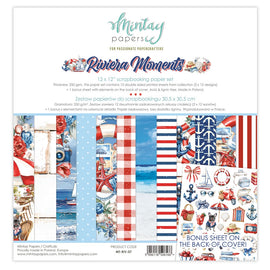 Mintay - Riviera Moments - 12x12 Paper Pack