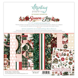 **Pre-Order** Mintay - Season of Joy - 12x12 Paper Pack (ETA Beg Aug 26)