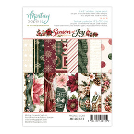 **Pre-Order** Mintay - Season of Joy - 6x8 Paper Pad (ETA Beg Aug 26)
