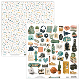 **Pre-Order** Mintay - Teen Spirit - 12x12 Paper "Cut Aparts #09" (ETA Beg Aug 26)