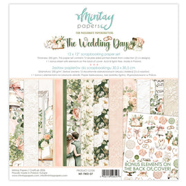 **Pre-Order** Mintay - The Wedding Day - 12x12 Paper Pack (ETA Beg Aug 26)