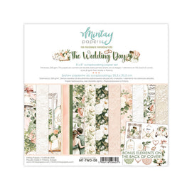 **Pre-Order** Mintay - The Wedding Day - 8x8 Paper Pad (ETA Beg Aug 26)