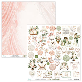 **Pre-Order** Mintay - The Wedding Day - 12x12 Paper "Cut Aparts #09" (ETA Beg Aug 26)