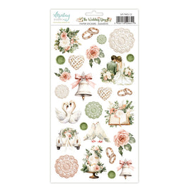 **Pre-Order** Mintay - The Wedding Day - 6x12 Paper Stickers "Elements" (ETA Beg Aug 26)