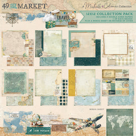 **Pre-Order** 49 and Market - Travel Diaries - 12x12 Collection Pack (8 Sheets) (ETA Mid to End May 26)