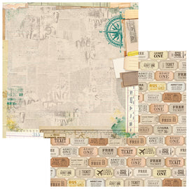 **Pre-Order** 49 and Market - Travel Diaries - 12x12 Paper "Travel Notes" (ETA Mid to End May 26)