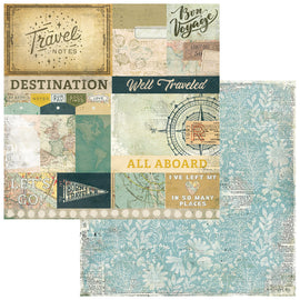 **Pre-Order** 49 and Market - Travel Diaries - 12x12 Paper "All Aboard" (ETA Mid to End May 26)