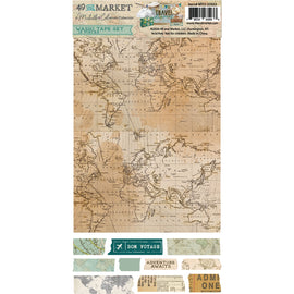 **Pre-Order** 49 and Market - Travel Diaries - Washi Sheet Set (ETA Mid to End May 26)
