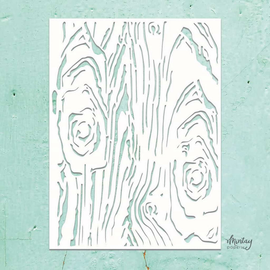Mintay Kreativa - Stencil "Woodgrain"
