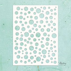 Mintay Kreativa - Stencil "Bubbles"
