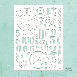 Mintay Kreativa - Stencil "Mixed 10"