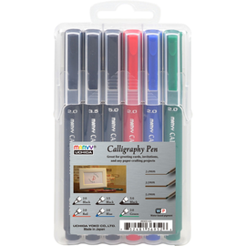 Marvy - Calligraphy Pen Set (6pc)