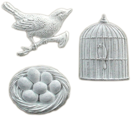 Melissa Frances Embellishments Birds