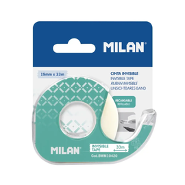 Milan - Invisible Tape with Dispenser 19mmx33M