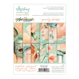 Mintay - Art Journal Essentials - 6x8 Paper Pad "Peachy Breeze"