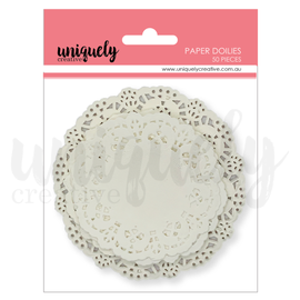 Uniquely Creative - Paper Doilies - White (50pk)