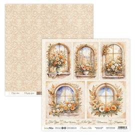 Scrapboys - Paula's Attic - 12x12 Paper "Three"