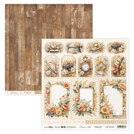 Scrapboys - Paula's Attic - 12x12 Paper "Six"