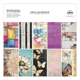 Spellbinders - Beautifully Imperfect - 12x12 Collection Pack