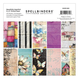 Spellbinders - Beautifully Imperfect - 6x6 Collection Pack