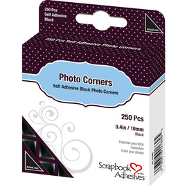 3L - Photo Corners - Black (250 pack)