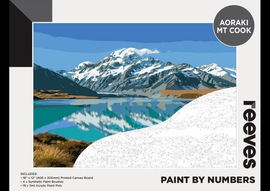 Reeves - Paint by Number - NZ Aoraki Mt Cook - 12"x16"