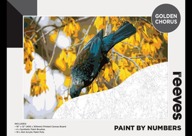 Reeves - Paint by Number - NZ Golden Chorus - 12"x16"