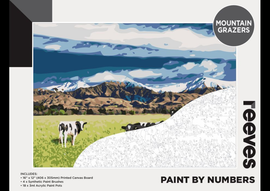 Reeves - Paint by Number - NZ Mountain Grazers - 12"x16"