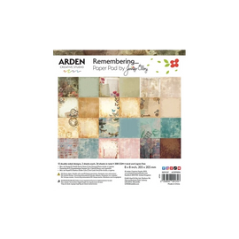 Arden Creative Studio - Remembering ... - 8x8 Paper Pad
