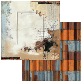 **Pre-Order** 49 and Market - Rust & Revs 2.0 - 12x12 Paper "Commanding" (ETA Mid to End April 25)