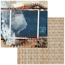 **Pre-Order** 49 and Market - Rust & Revs 2.0 - 12x12 Paper "Powerful" (ETA Mid to End April 25)