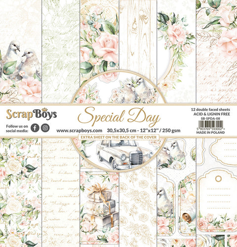 Scrapboys - Special Day - 12x12 Paper Pad