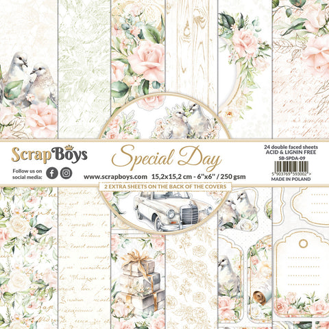 Scrapboys - Special Day - 6x6 Paper Pad