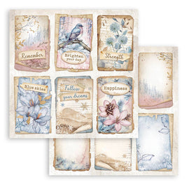 Stamperia - Create Happiness Dewdrops - 12x12 Paper "6 Cards"