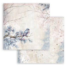 Stamperia - Create Happiness Dewdrops - 12x12 Paper "Bird"