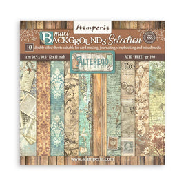 Stamperia - Alterego - 12x12 Paper Pack "Backgrounds"