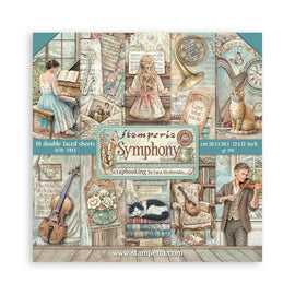 Stamperia - Symphony - 12x12 Paper Pack