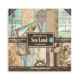 Stamperia - Sea Land - 8x8 Paper Pack