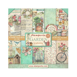 Stamperia - Garden - 8x8 Paper Pack