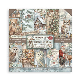 Stamperia - The Owl's House - 8x8 Paper Pack