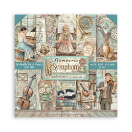 Stamperia - Symphony - 8x8 Paper Pack