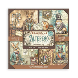 Stamperia - Alterego - 8x8 Maxi Pad (22 S/S Sheets)