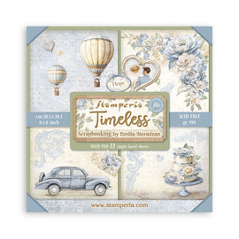 Stamperia - Timeless - 8x8 Maxi Paper Pack (22 S/S Sheets)